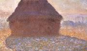 Claude Monet Grainstack in the Sunlight Spain oil painting artist